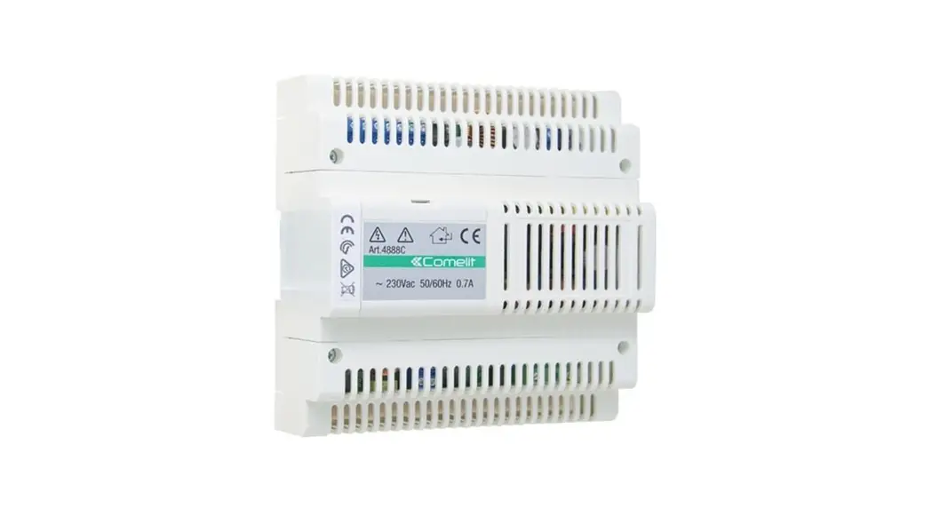 Comelit 4888c Simplebus 2 Mixer, Power Supply Unit Instruction Manual