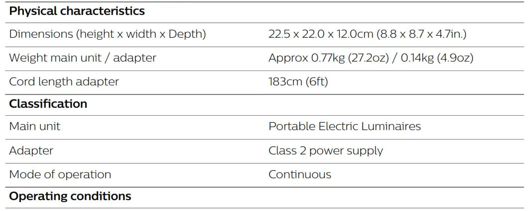 Philips SmartSleep Sleep - Specifications 2
