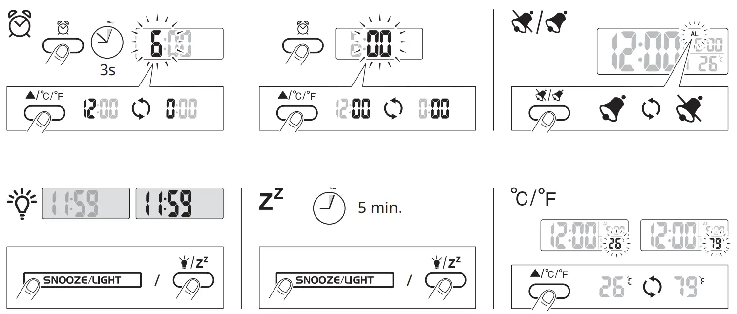 IKEA FILMIS Digital Clock fig 2