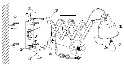 ACCLAIM LIGHTING TW40060GY 9.75 in Plexus 1-Light Gray Sconce fig 1