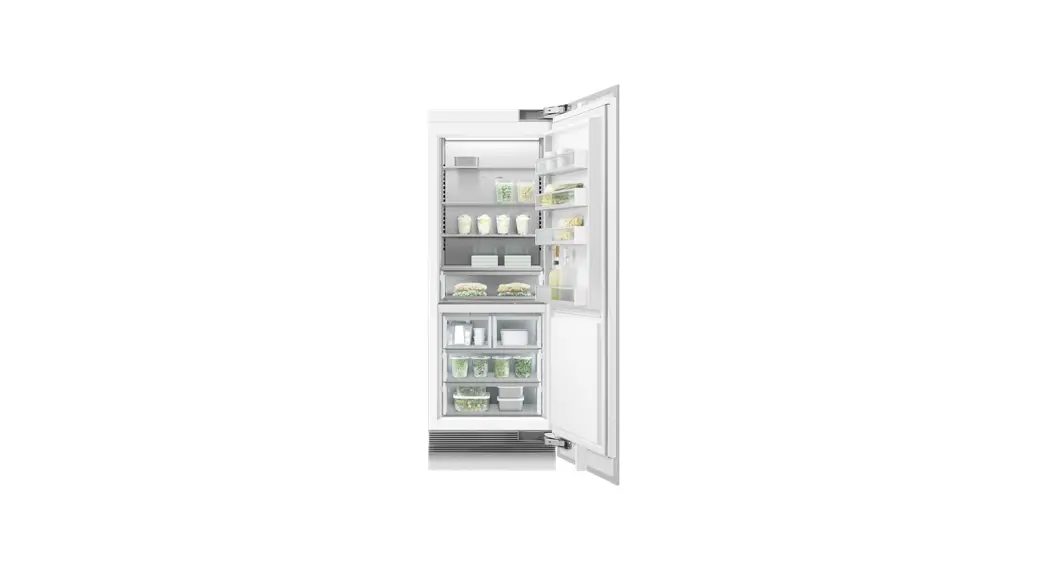 Fisher Paykel Rs3084flj1 Integrated Column Freezer, 30 Inch Ice User Guide