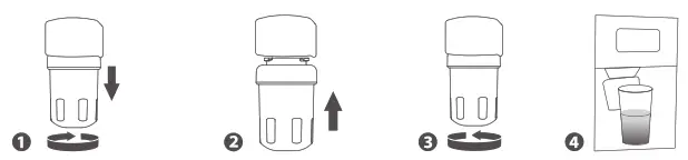 Waterdrop BL WDS MWF 3 6 Month Refrigerator Water Filter - fig