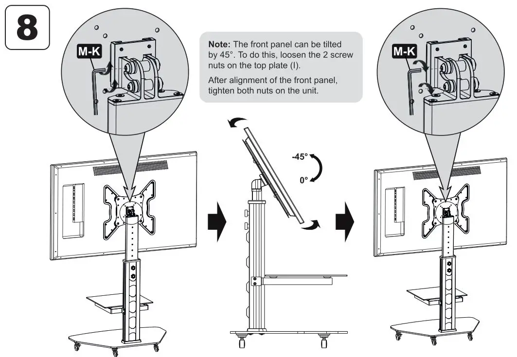 tripplite DMCS3255SG62 Premier Rolling TV Monitor - Figure 8