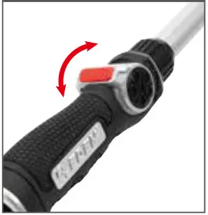 EDEN 94624 Pro Metal 6 Pattern Thumb Control Turbo Extension Watering Wand - Figure 1