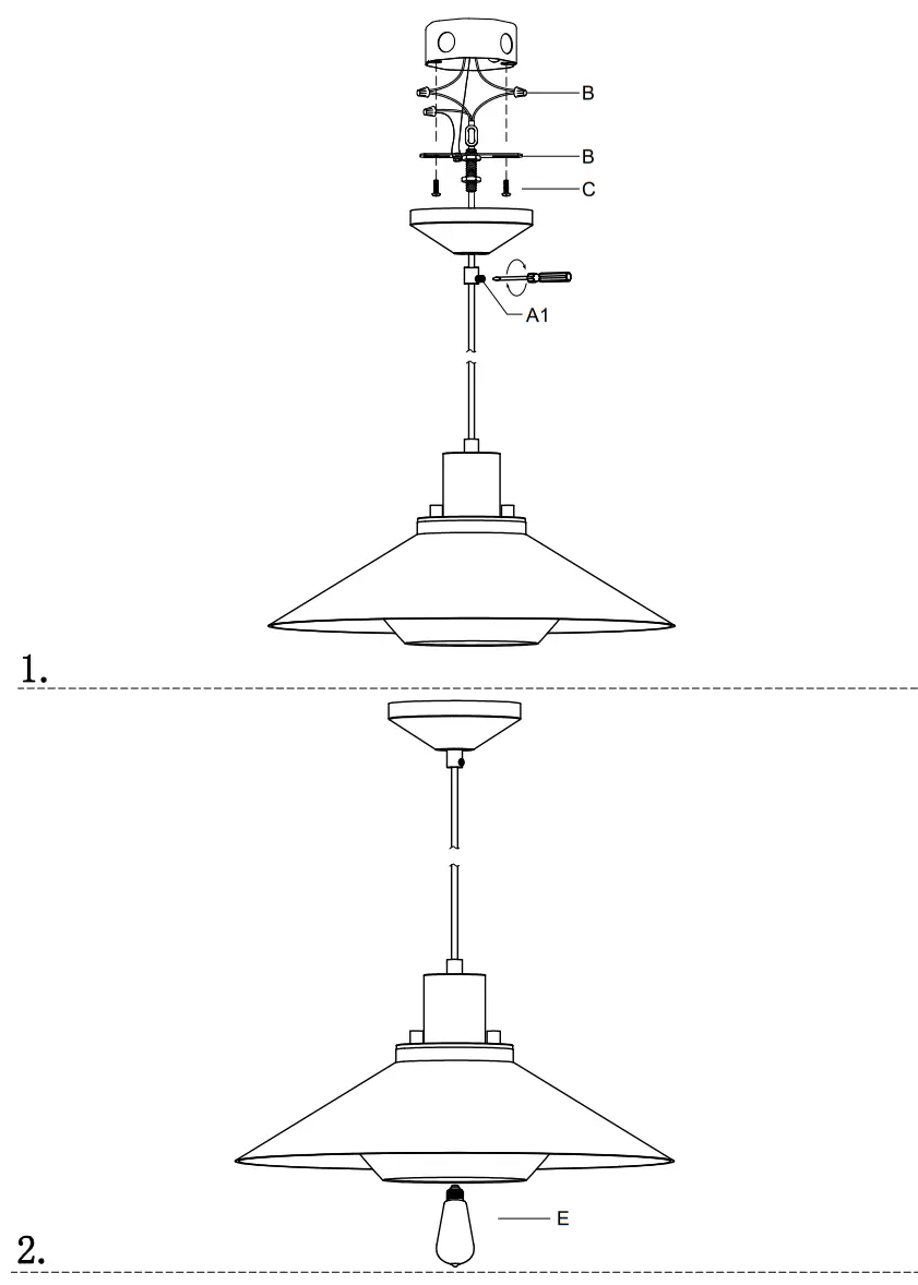 MAXIM LIGHTING 11412 Oslo 1575 Inch 1 Light Medium Pendant - fig 4