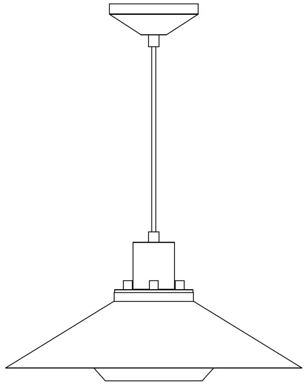 MAXIM LIGHTING 11412 Oslo 1575 Inch 1 Light Medium Pendant