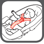 Safety 1st 4358 6748B Dream Ride LATCH Infant Car Bed - fig 1