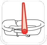 Safety 1st 4358 6748B Dream Ride LATCH Infant Car Bed - fig 21