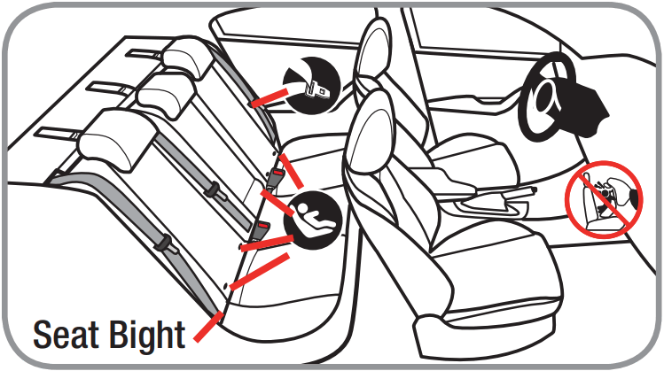 Safety 1st 4358 6748B Dream Ride LATCH Infant Car Bed - fig 45