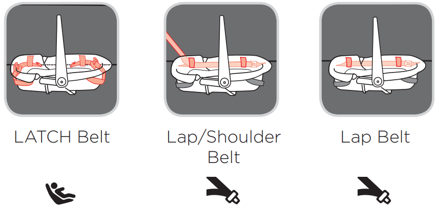 Safety 1st 4358 6748B Dream Ride LATCH Infant Car Bed - fig 55