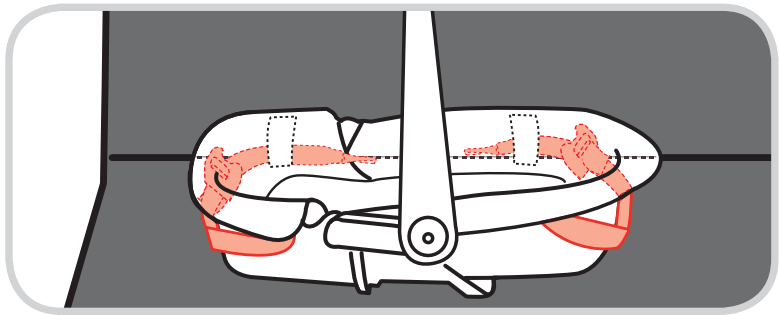 Safety 1st 4358 6748B Dream Ride LATCH Infant Car Bed - fig 57