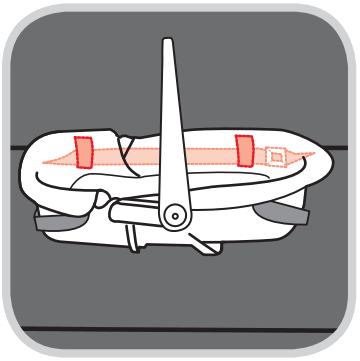 Safety 1st 4358 6748B Dream Ride LATCH Infant Car Bed - fig 63