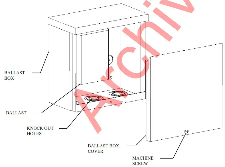 HYDREL OXFORD Series Outdoor LED Wall Mounted Luminaire - MAXIMUM REMOTE DISTANCE