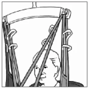 HUMAN CARE 25005 Full Body Sling Net - Figure 5