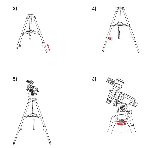 EXPLORE SCIENTIFIC iEXOS 100 PMC-Eight Wifi Goto Mount-fig-8