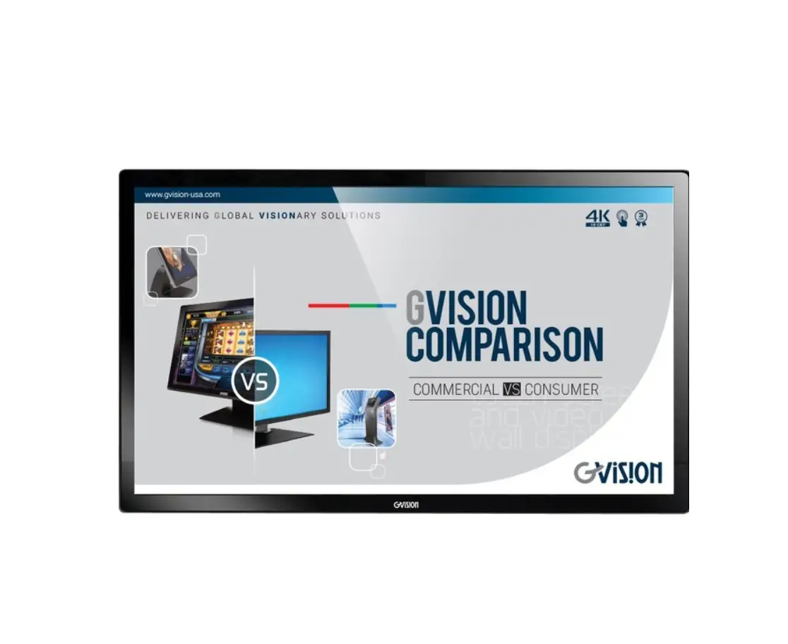Gvision I55zi-oi-45p0d 55 Inch 4k Built In Android Pcap Touch Screen Owner's Manual