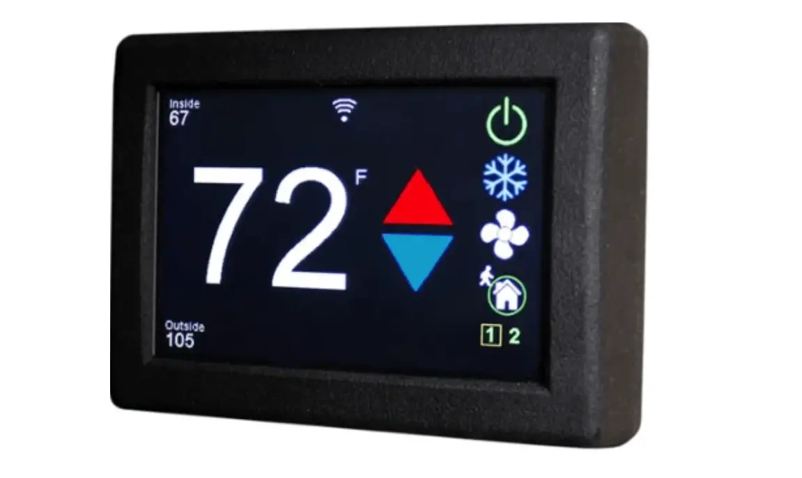 Micro-air Easytouch Rv 353 Touch Screen Thermostat Instruction Manual