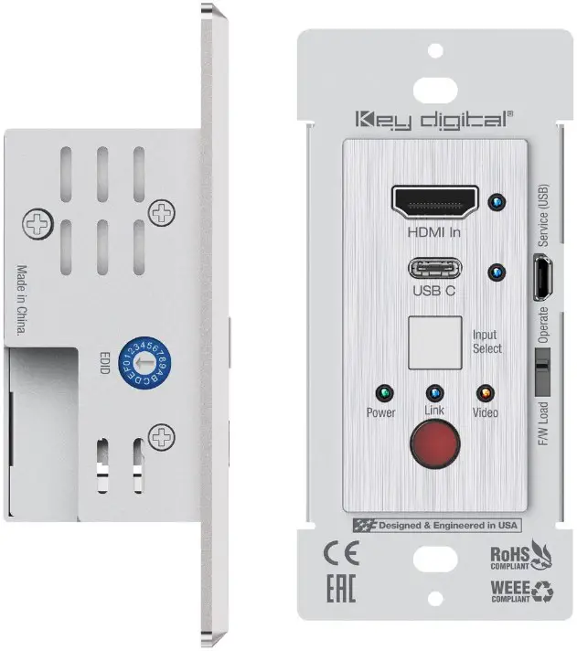 Key digital KD-XWPS Wall Plate Extender Set