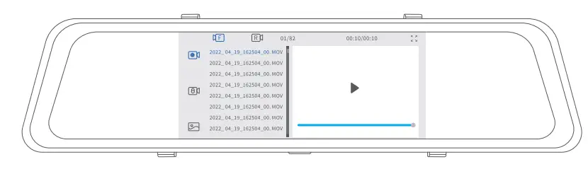pelsee P12 Pro Mirror Dash Cam - Figure 13