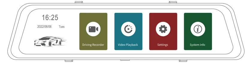 pelsee P12 Pro Mirror Dash Cam - Figure 15