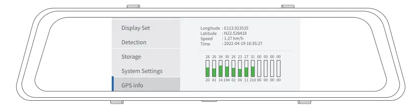 pelsee P12 Pro Mirror Dash Cam - Figure 21