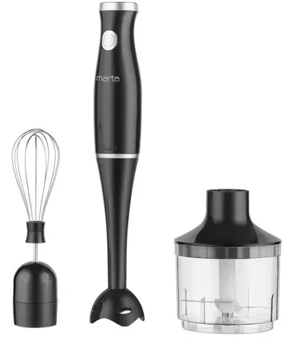 marta MT-1570 Food Processor with Hand Blender