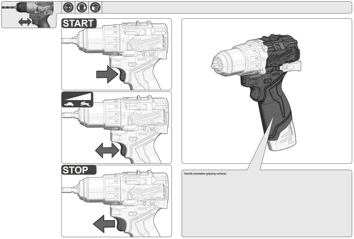 Milwaukee M12 FPD2-0 Fuel Cordless Combi Drill Solo - fig 4