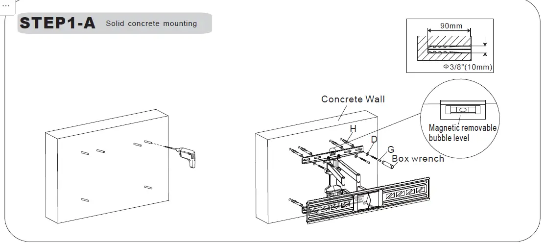 DYNALINK-H-8126B-42-84-Inch-Flat-Screen-Wall-Bracket-02