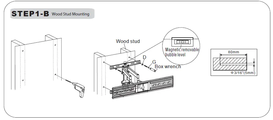 DYNALINK-H-8126B-42-84-Inch-Flat-Screen-Wall-Bracket-3