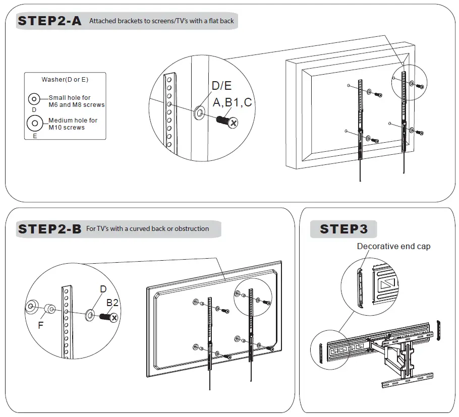 DYNALINK-H-8126B-42-84-Inch-Flat-Screen-Wall-Bracket-4