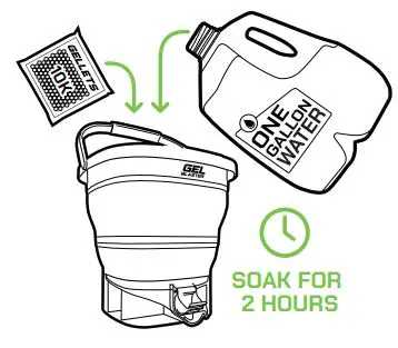 GEL BLASTER GBX001 Surge XL Water Blaster Instruction Manual - HOW TO PROPERLY HYDRATE YOUR GELLETS