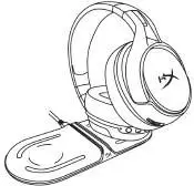 HyperX Cloud Flight S HX-HSCFS-SG -Qi wireless charging