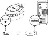 HyperX Cloud Flight S HX-HSCFS-SG -Wired charging