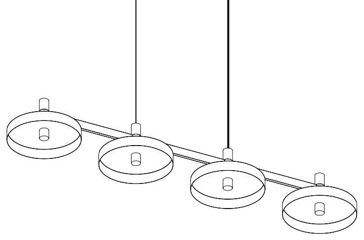 SONNEMAN-1784-4-Light-Linear-LED-Pendant-fig-1