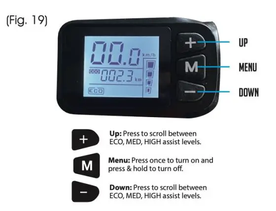 EVERYDAY ELECTRIC Minnow Electric Bike Instruction Manual - Fig 19