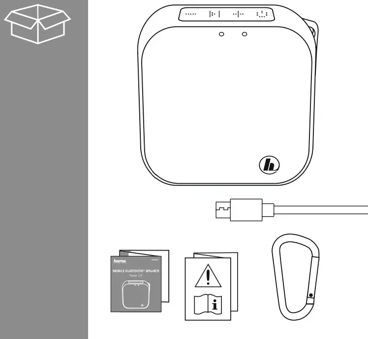 hama Mobile Bluetooth Speaker Pocket - 1