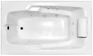 Laurel Mountain Mercer VIII 66” x 36” Skirted Acrylic Tub