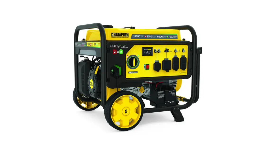 Champion 201083 8500w Dual Fuel Portable Generator User Guide