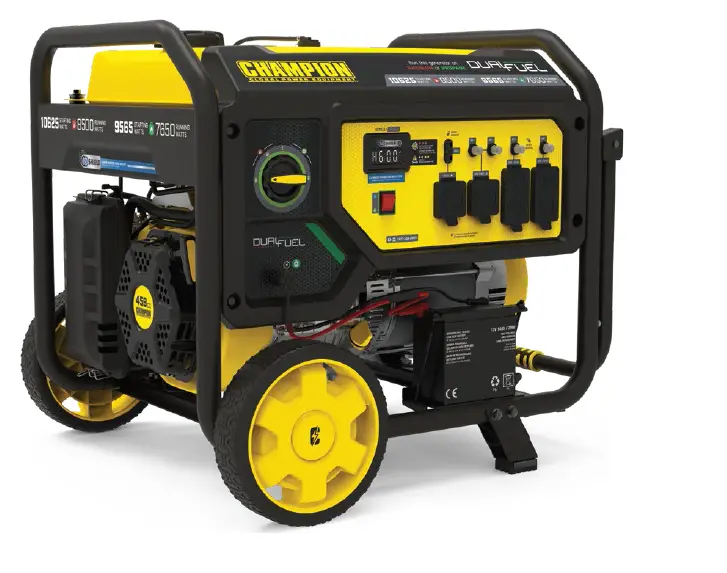 Dual Fuel Portable Generator