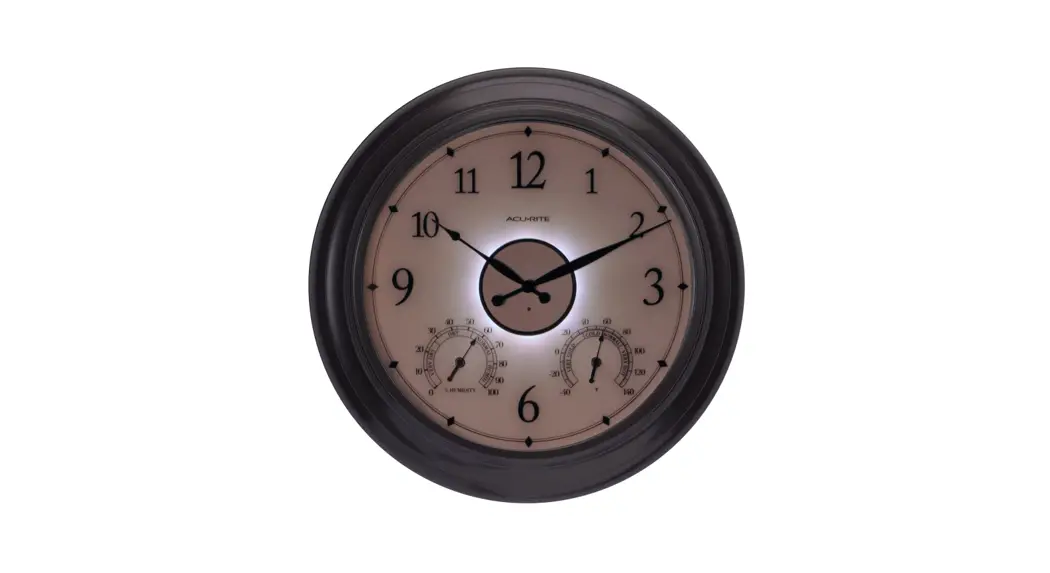 Acu-rite Quartz Clock Instruction Manual