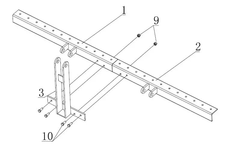 FIELD TUFF FTF-72PSR3PT 72 3pt Pine Straw Rake-ASSEMBLY