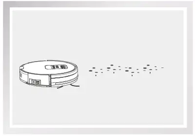 ILIFE V80 Robotic Vacuum Cleaner-Auto mode