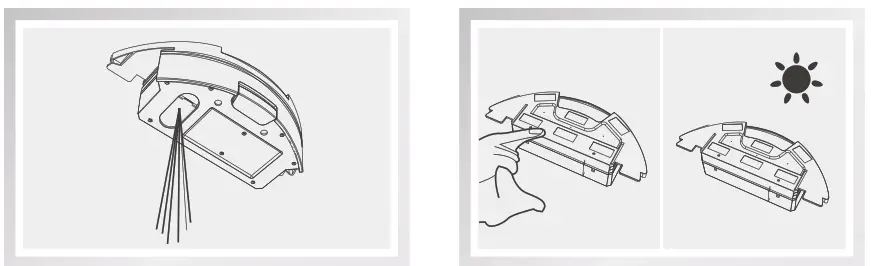 ILIFE V80 Robotic Vacuum Cleaner-Clean