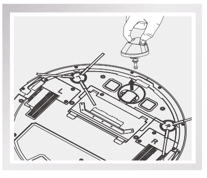 ILIFE V80 Robotic Vacuum Cleaner-Front
