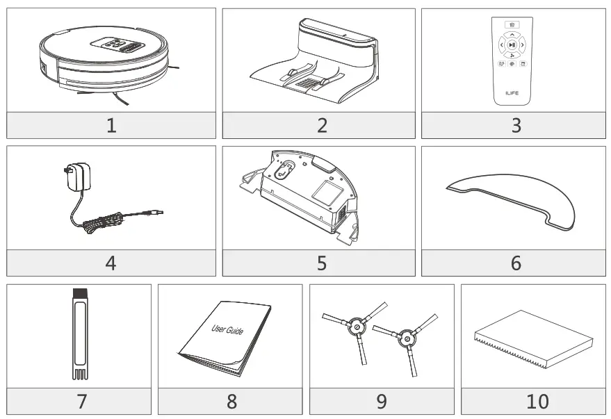 ILIFE V80 Robotic Vacuum Cleaner-Product