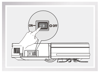 ILIFE V80 Robotic Vacuum Cleaner-Trun on
