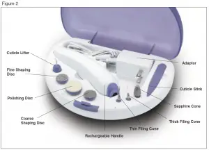 Homedics MAN-150-3PK deluxe manicure and pedicure system Style Spa Plus Instruction Manual and Warranty Information