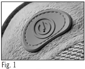 Homedics SP-115HJ Cordless Shiatsu Massage Pillow with Soothing Heat Instruction Manual and Warranty Information