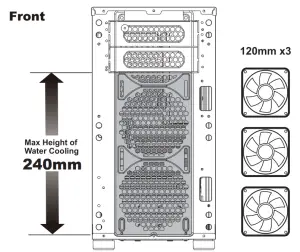 AZZA NOIR CSAZ-130 - FRONT