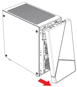 AZZA NOIR CSAZ-130 - Front Panel
